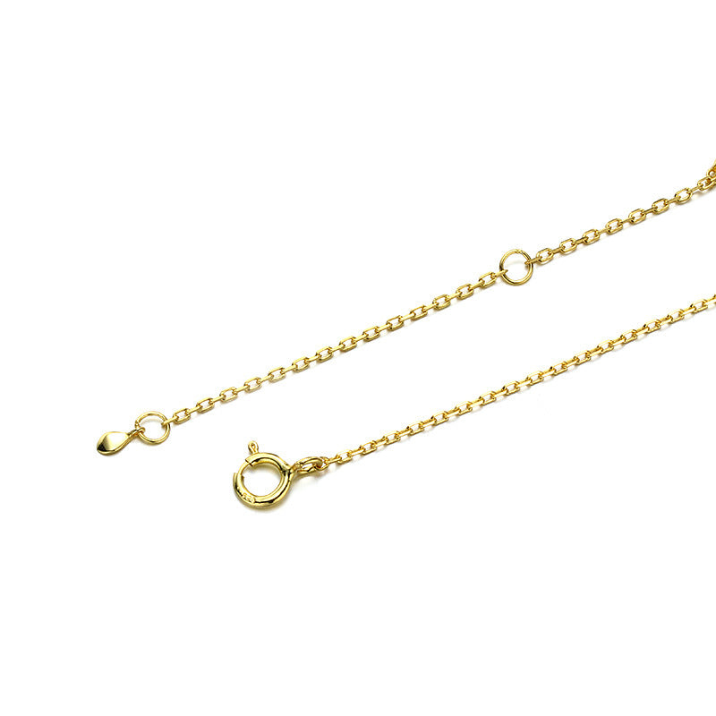 Armband mit Edelsteine und Blume Design aus 925 Silber - Perla d'Oro