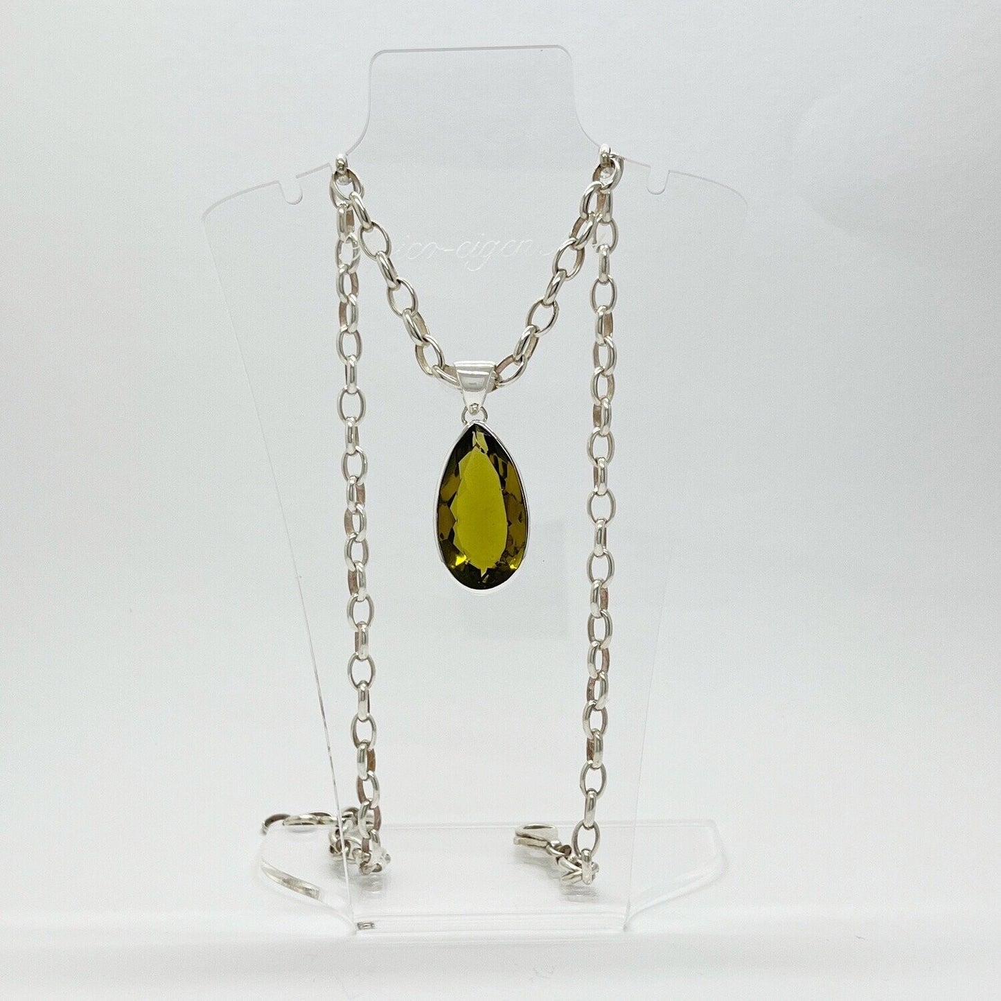 Silberanhänger Obsidian goldbraun Tropfen 1,5 × 3 cm aus 925er Silber – Anhänger ohne Kette