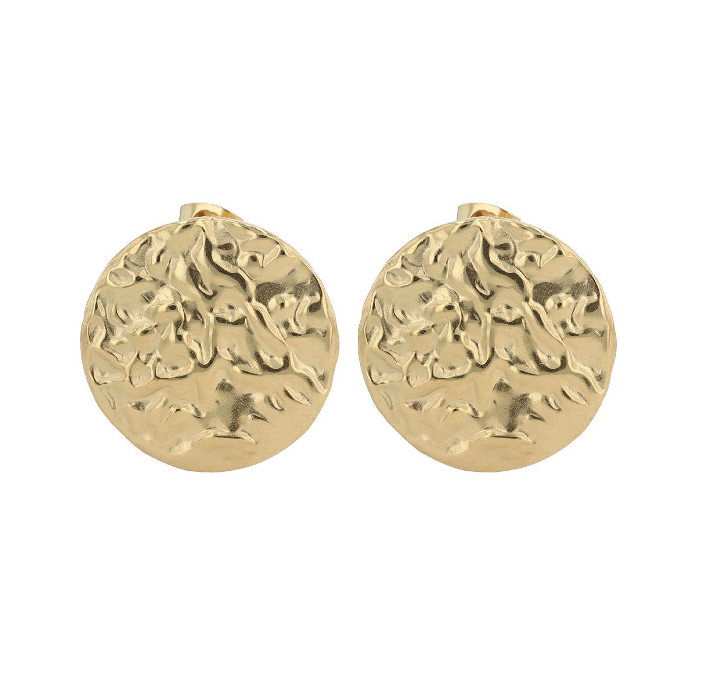 Edelstahl Ohrstecker Luna - Perla d'Oro