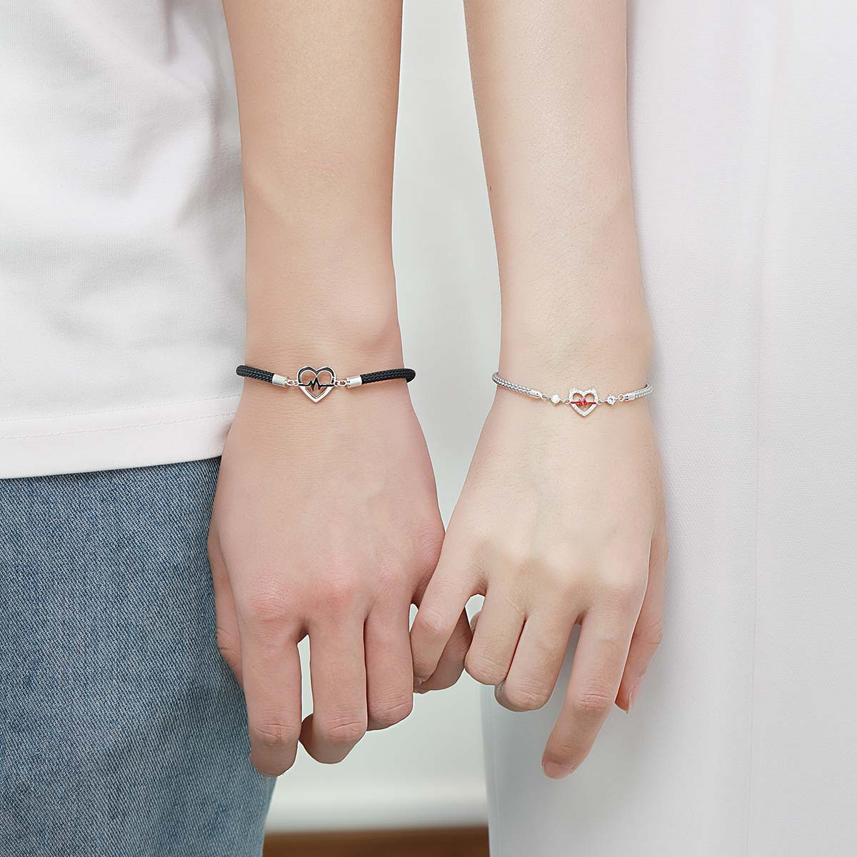 Bagley Herzschlag Signal-Armband Mann - Perla d'Oro