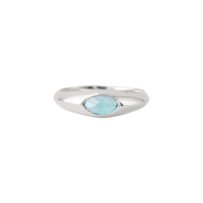 Anello Topazio Argento 925 Donna