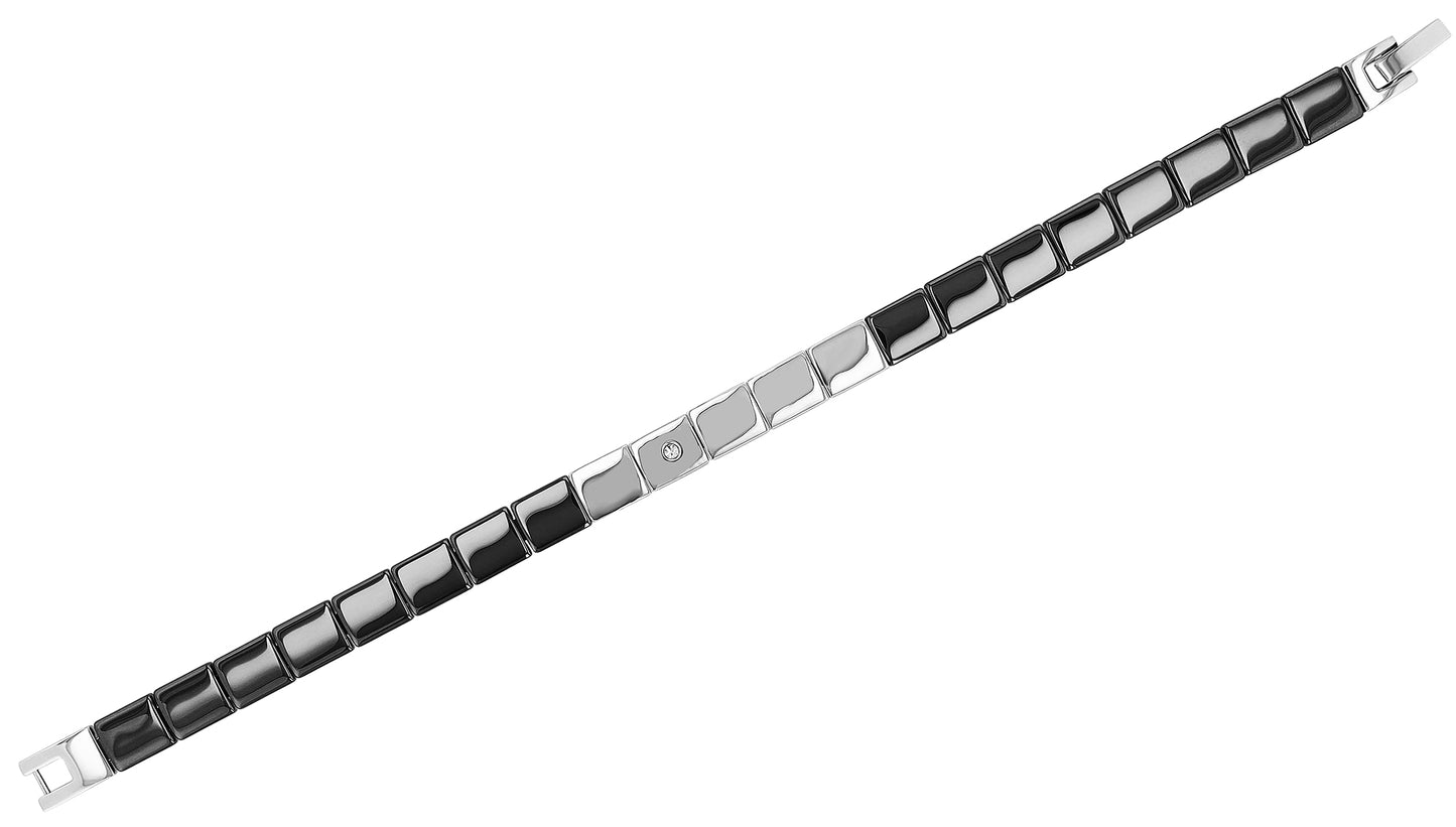 Keramik-Armband für Damen Schwarz - Perla d'Oro