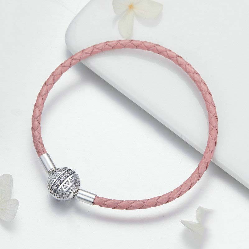 Charm-Armband für Damen Purer Charme in Leder