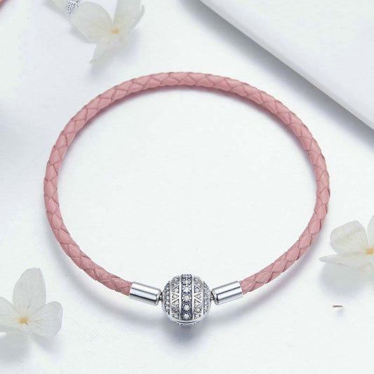 Charm-Armband für Damen Purer Charme in Leder