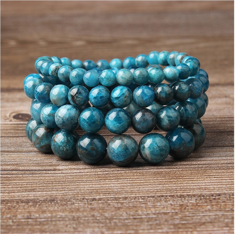 Blue Apatit Edelstein-Armband