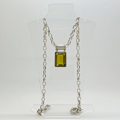 Silberanhänger Obsidian goldbraun rechteckig, 1,5 × 2 cm, aus massivem 925er Silber.