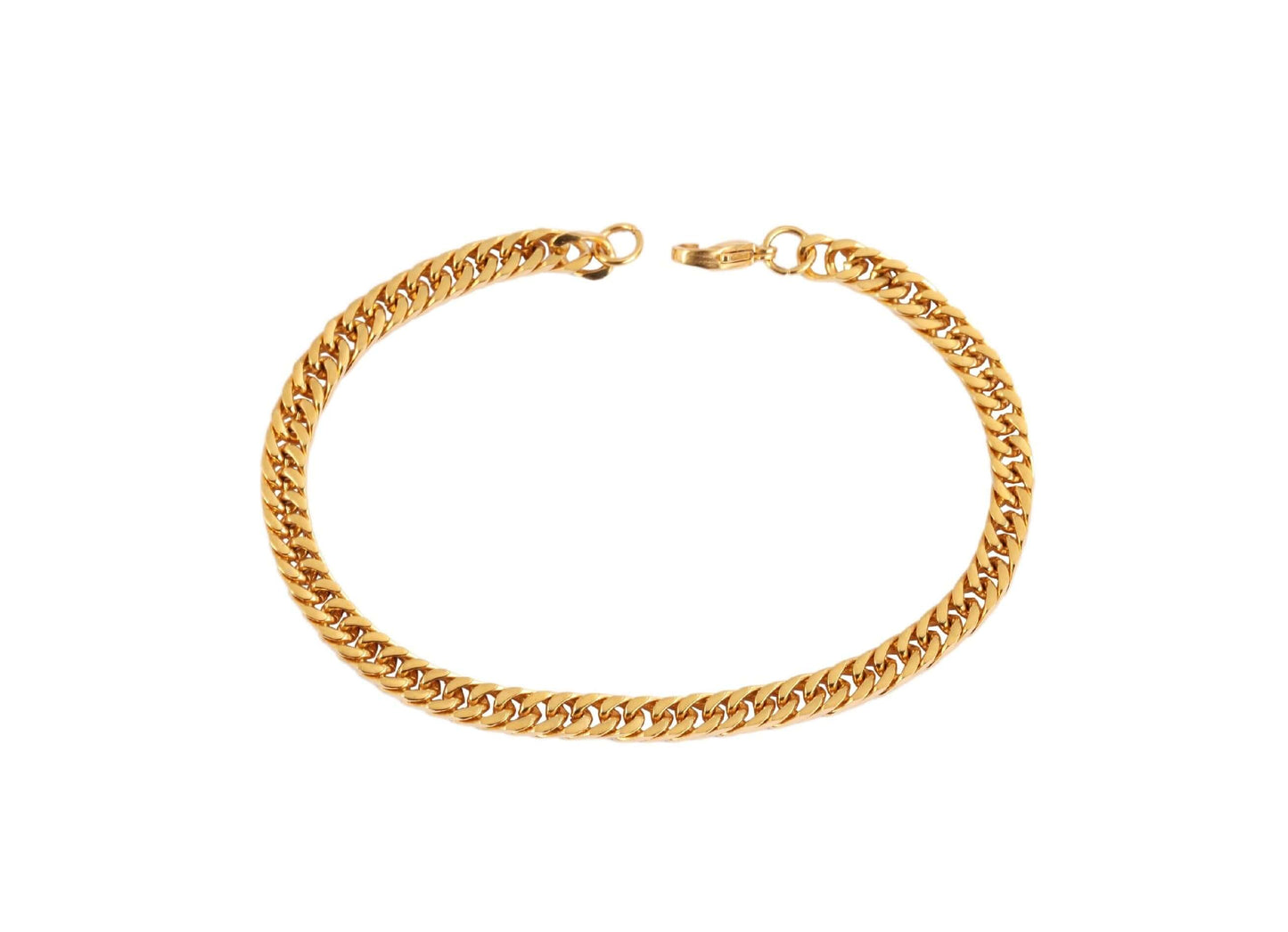 Panzerarmband aus Edelstahl Core Chain - Perla d'Oro