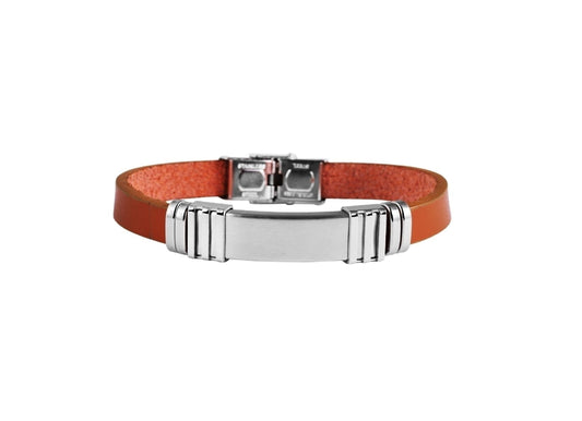 Lederarmband Aureus - Perla d'Oro