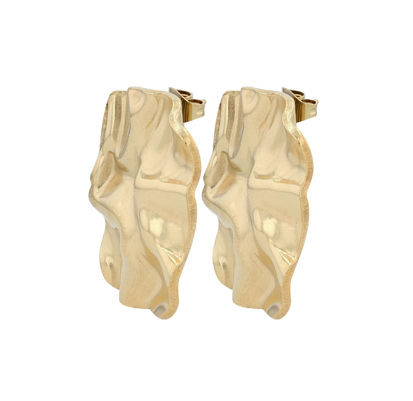 Edelstahl Ohrstecker Veloura - Perla d'Oro