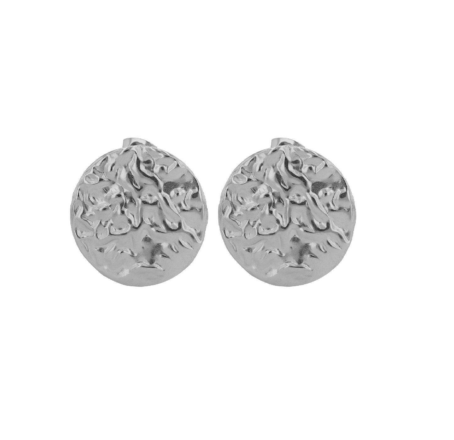 Edelstahl Ohrstecker Luna - Perla d'Oro