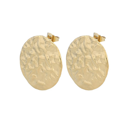 Edelstahl Ohrstecker Luna - Perla d'Oro