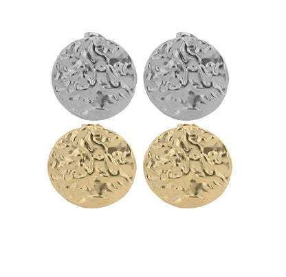 Edelstahl Ohrstecker Luna - Perla d'Oro