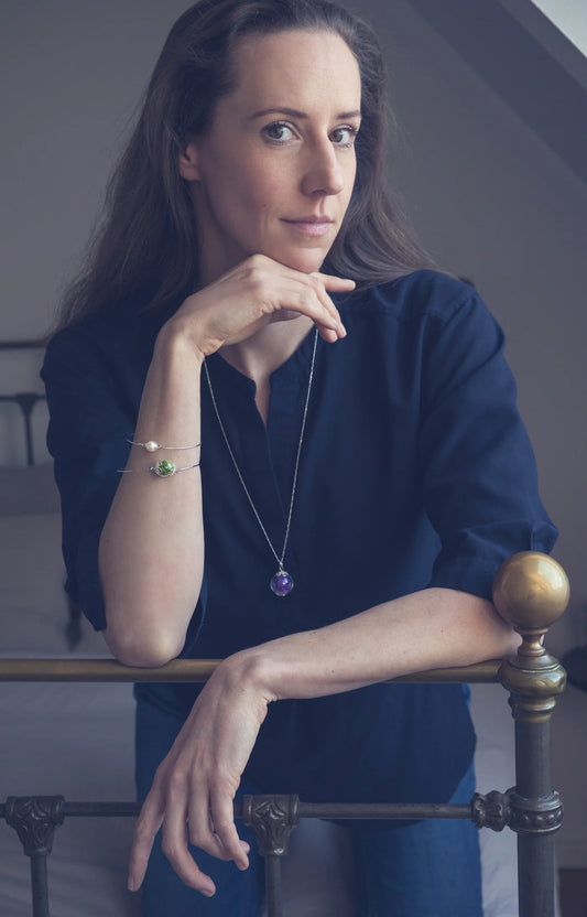 Damenarmband Modell Moss & Moon - Perla d'Oro