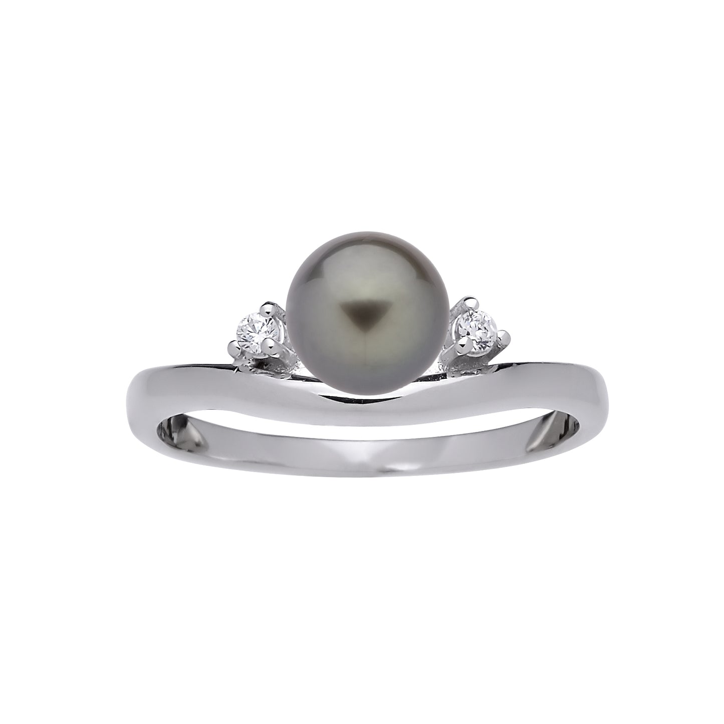 Ring mit Tahitiperle und Diamanten 0,042 ct. – eleganter Schmuck von Colpo & Zilio mit hochwertigem Design.