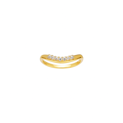 Eleganter Ring mit Diamant 0,12 ct. von Colpo & Zilio, vereint zeitlose Eleganz und italienische Handwerkskunst.