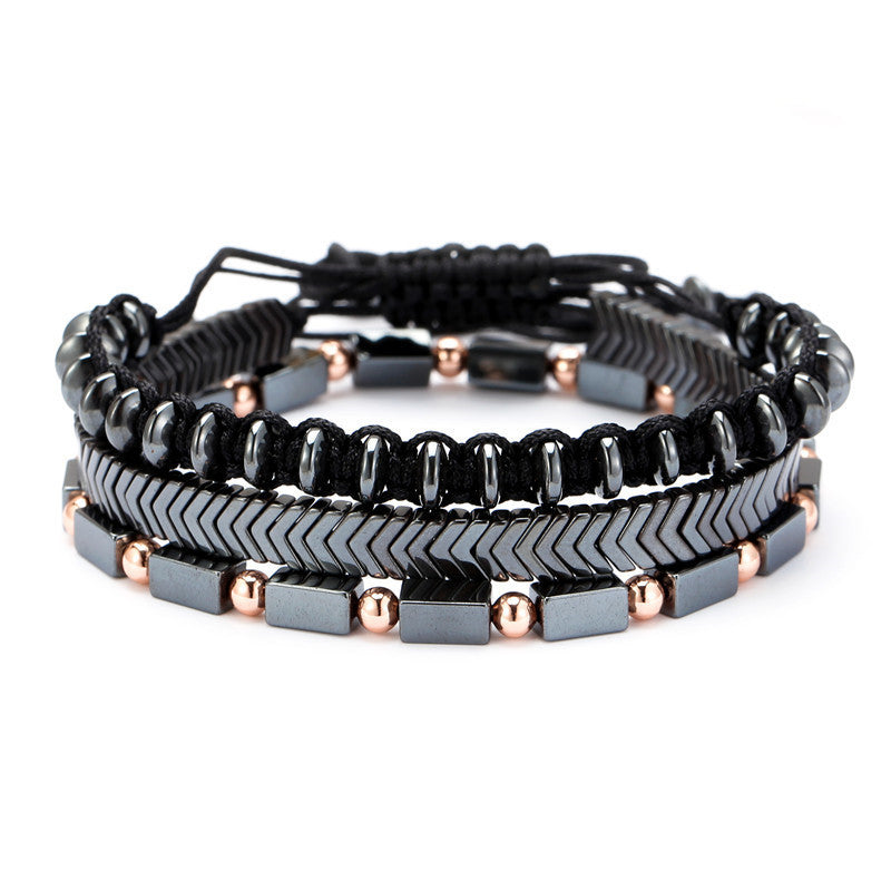 Armband Noir Trio für Damen & Herren