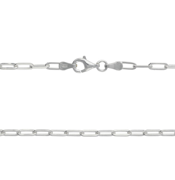 Weitankerkette aus 925er Silber - Perla d'Oro