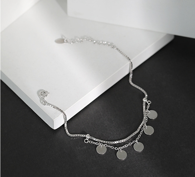 Koreanische geometrische Armband Silber - Perla d'Oro