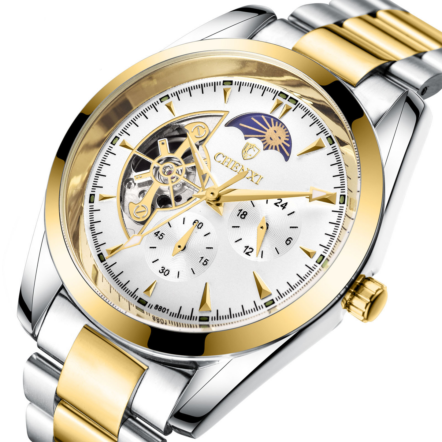 Mechanische Herrenuhr CX - Businessman - Perla d'Oro #