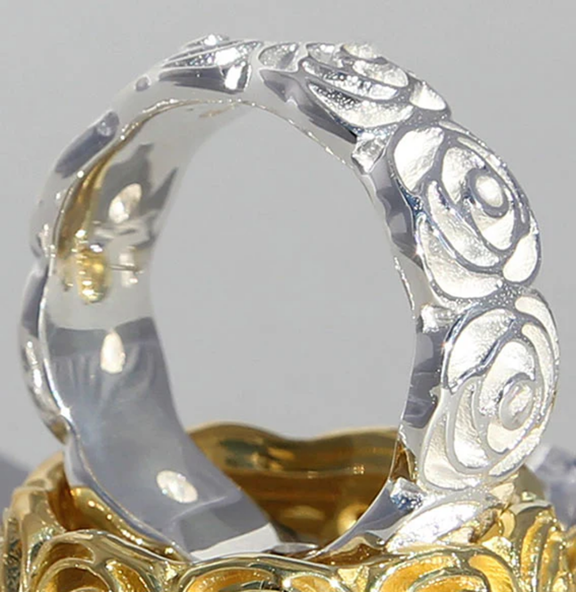 Silberring Rose aus 925 Sterling Silber mit Rosendesign, florale Eleganz und handwerklicher Präzision.