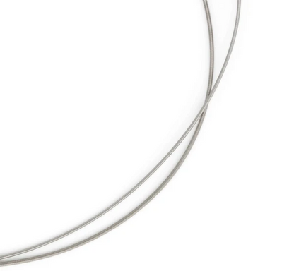 Spiralreif Lunor: feine Silberkette aus 925er Silber mit spiralförmiger Linienführung