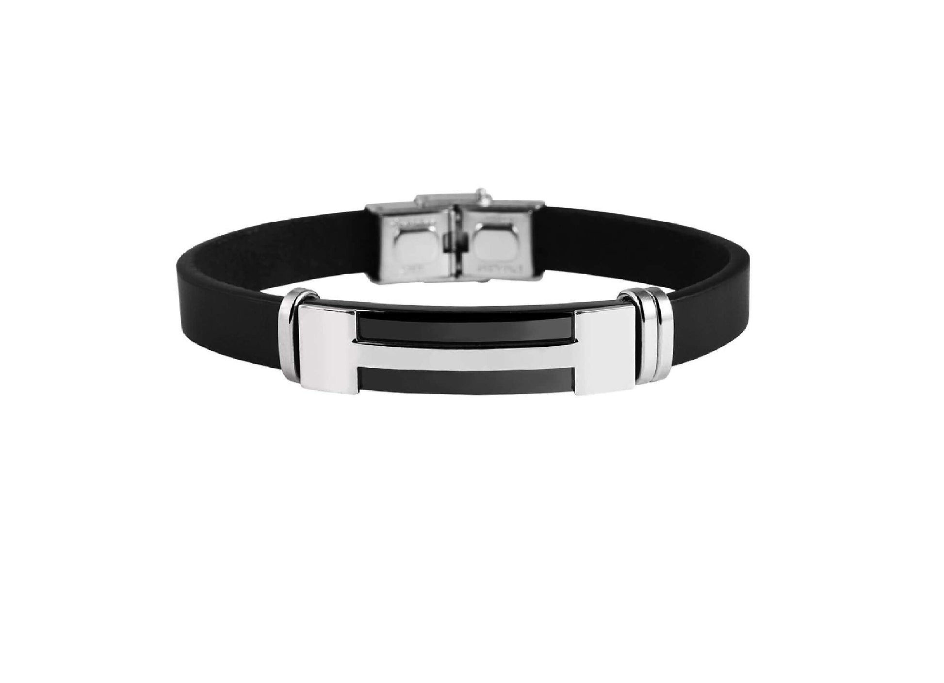 Lederarmband Raw Edge - Perla d'Oro