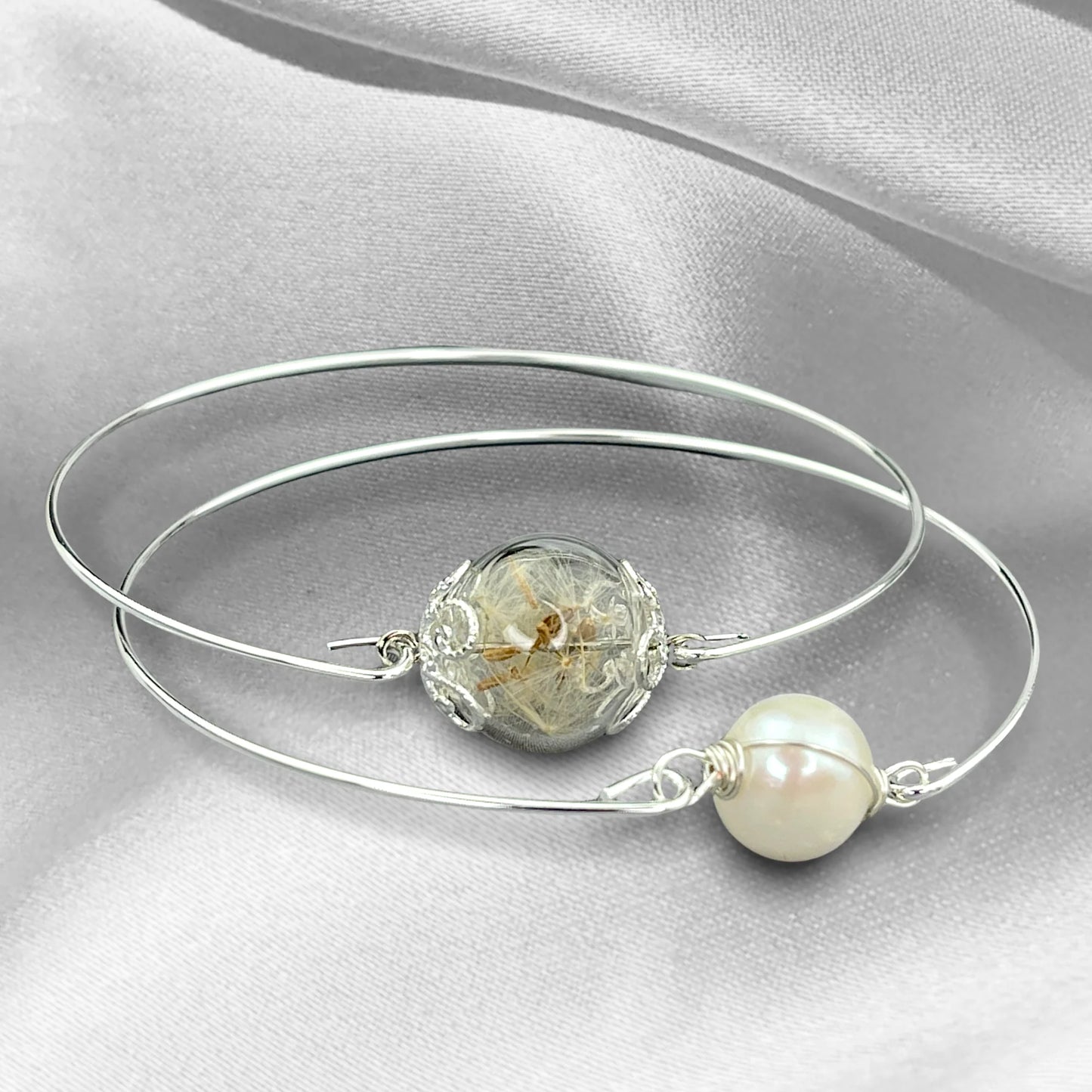 Damenarmband Modell Fiore di Luna - Perla d'Oro