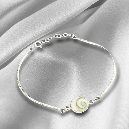 925 Sterling Silber Armband Shiva Auge - Perla d'Oro
